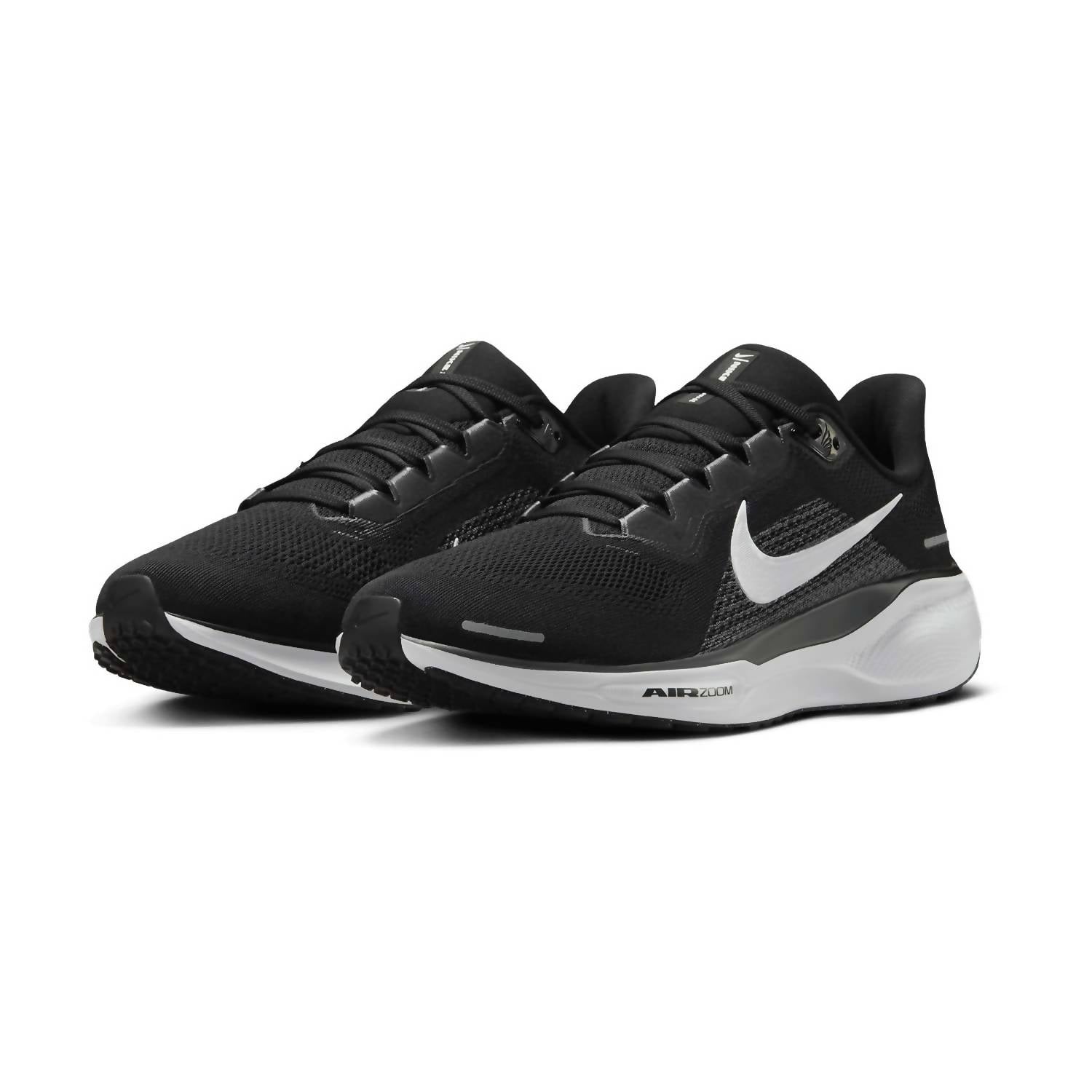 NIKE Men's Air Zoom Pegasus 41 Shoes in black white anthracite - men's sneaker - detail view