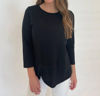 Eli - Laila 3/4 Sleeve Twist Top