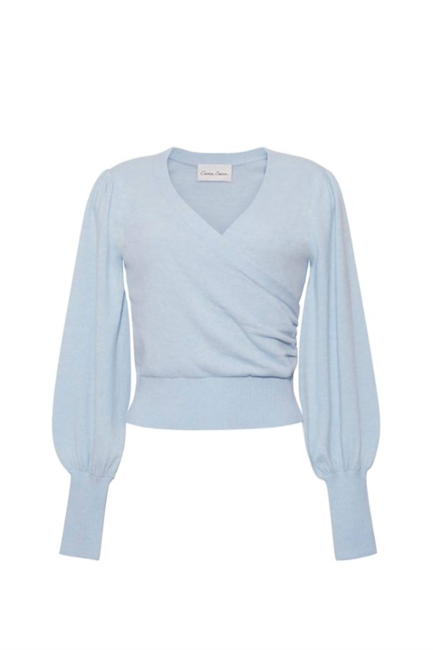 Cara Cara - Ezra Long Sleeve V Neck Top