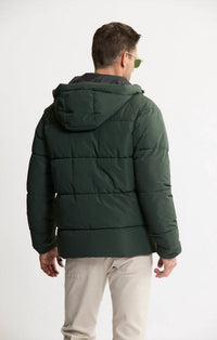 Jachs New York - Quilted Hooded Long Sleeve Puffer Jacket