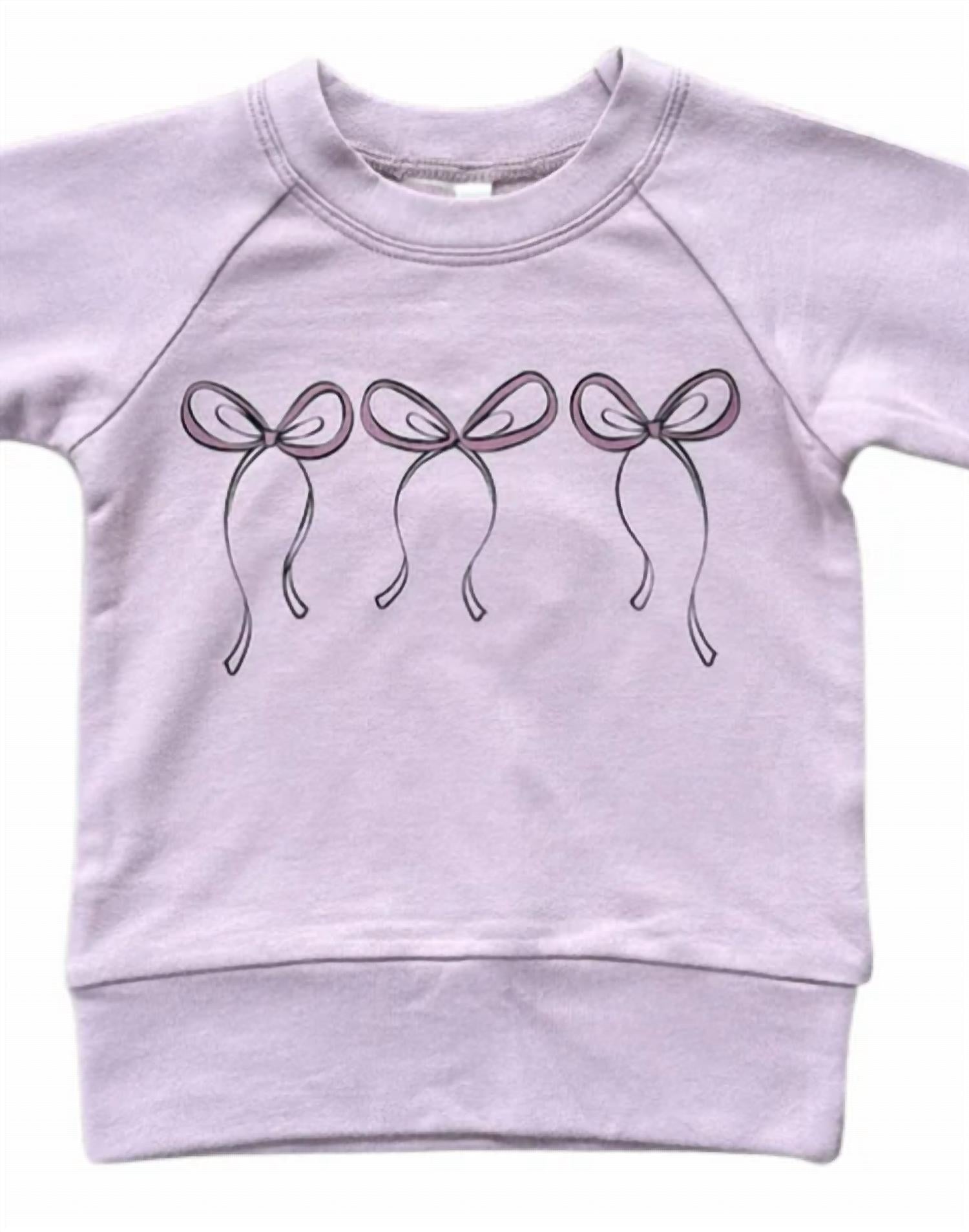 Babysprouts - Girl's Raglan Sweatshirt