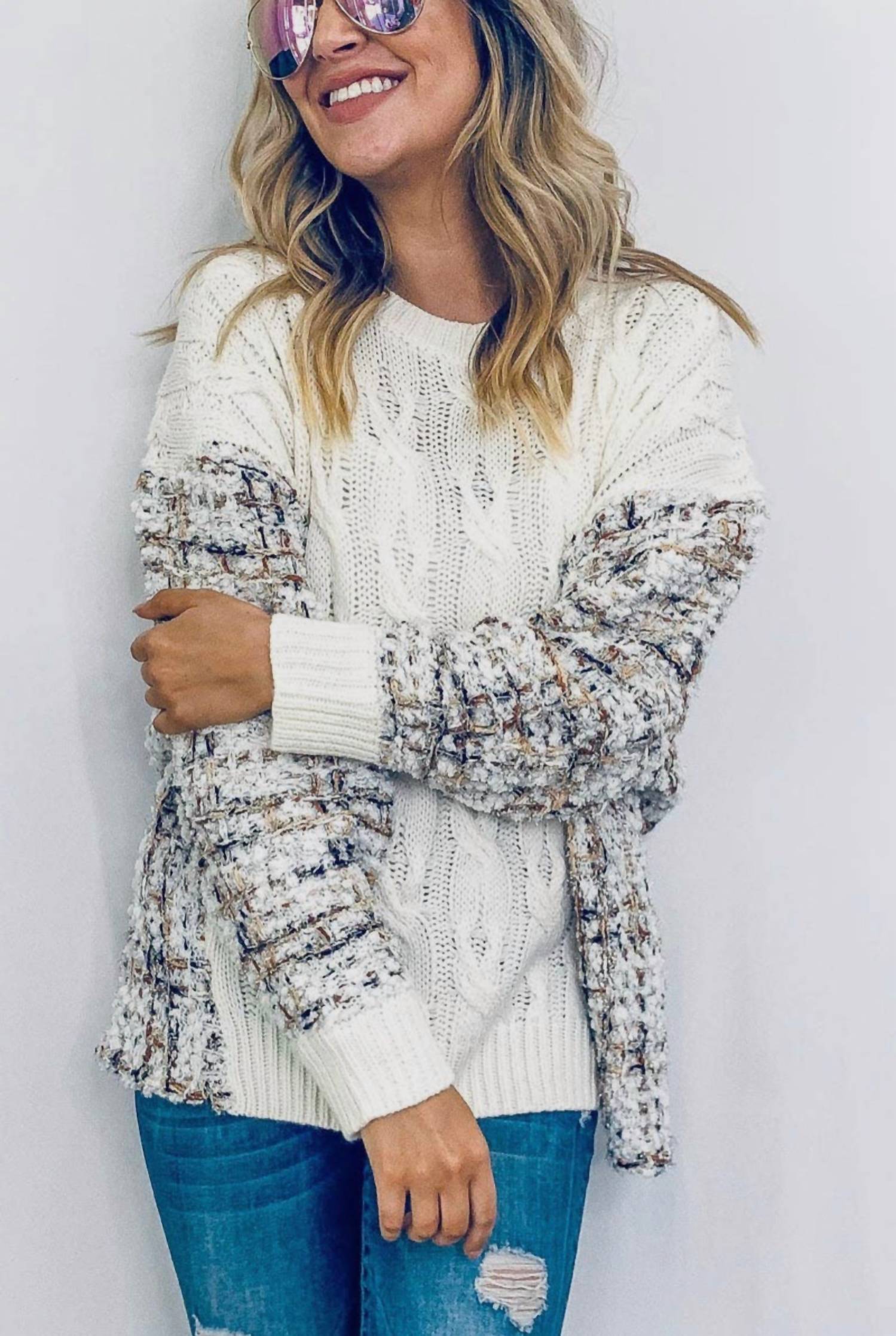 And The Why - Greta Oversized Sweater