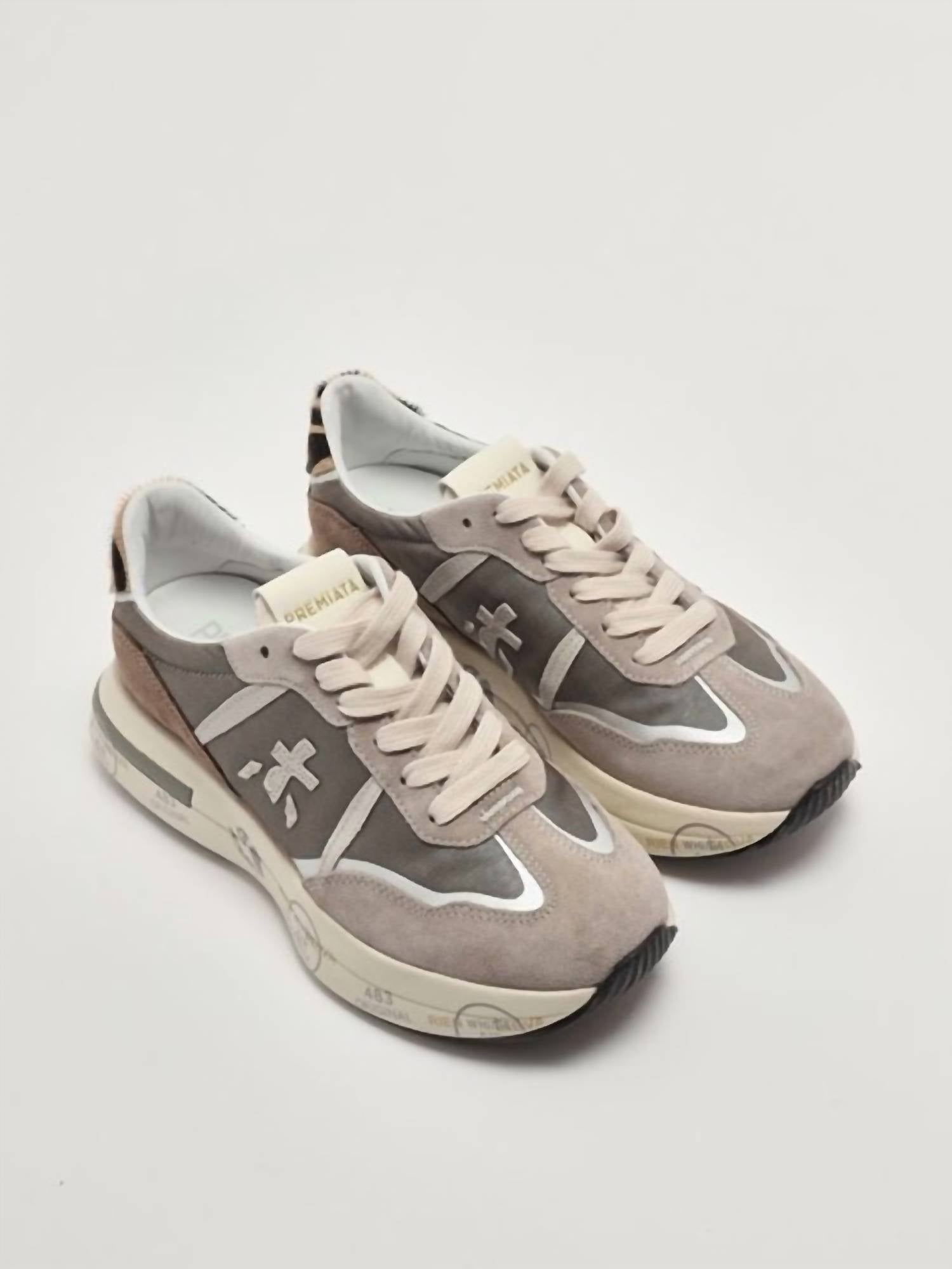 PREMIATA Women's Cassie Sneakers in turtledove - women's sneaker - view 4