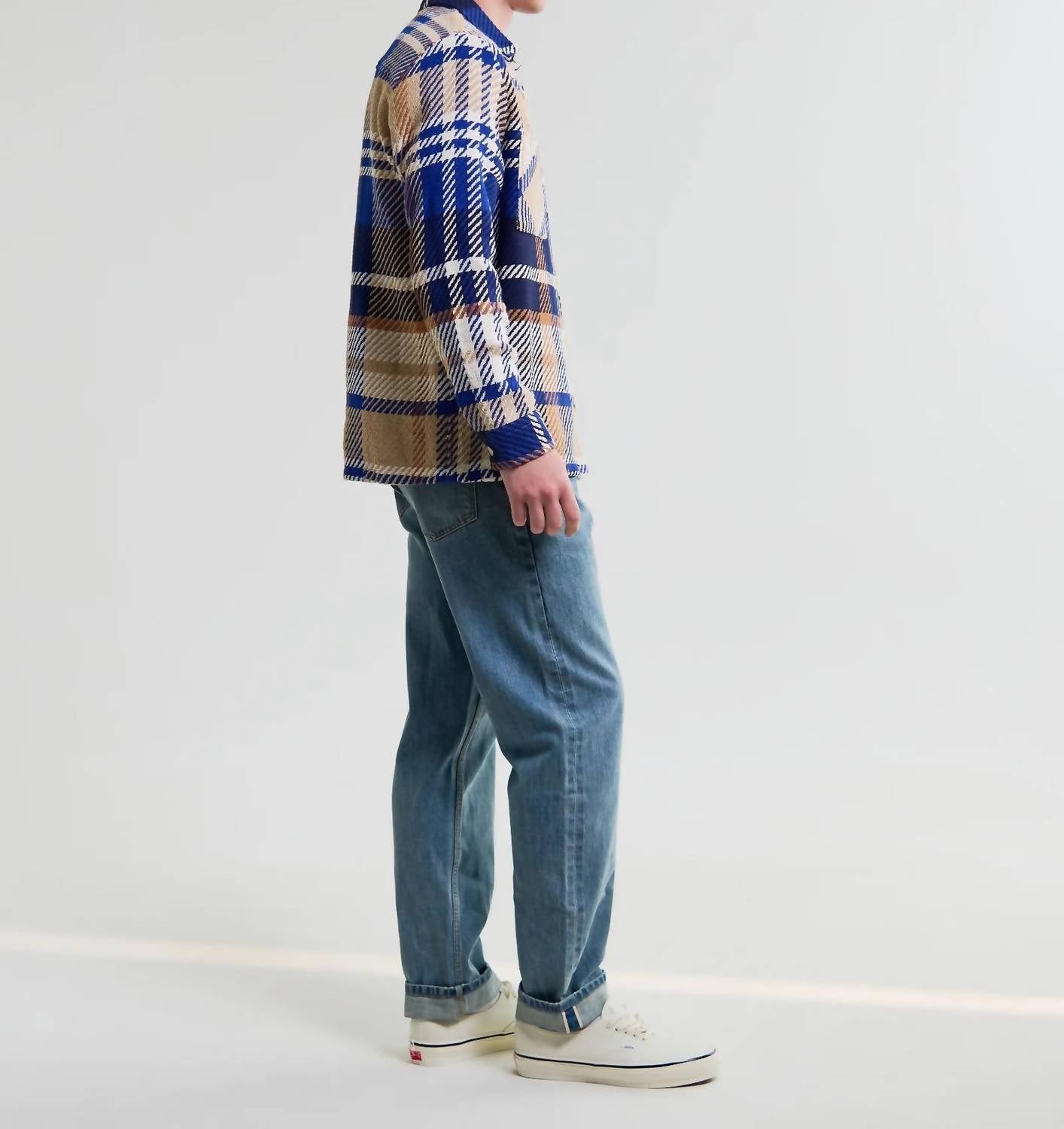 Wax London - Whiting Bold Check Overshirt