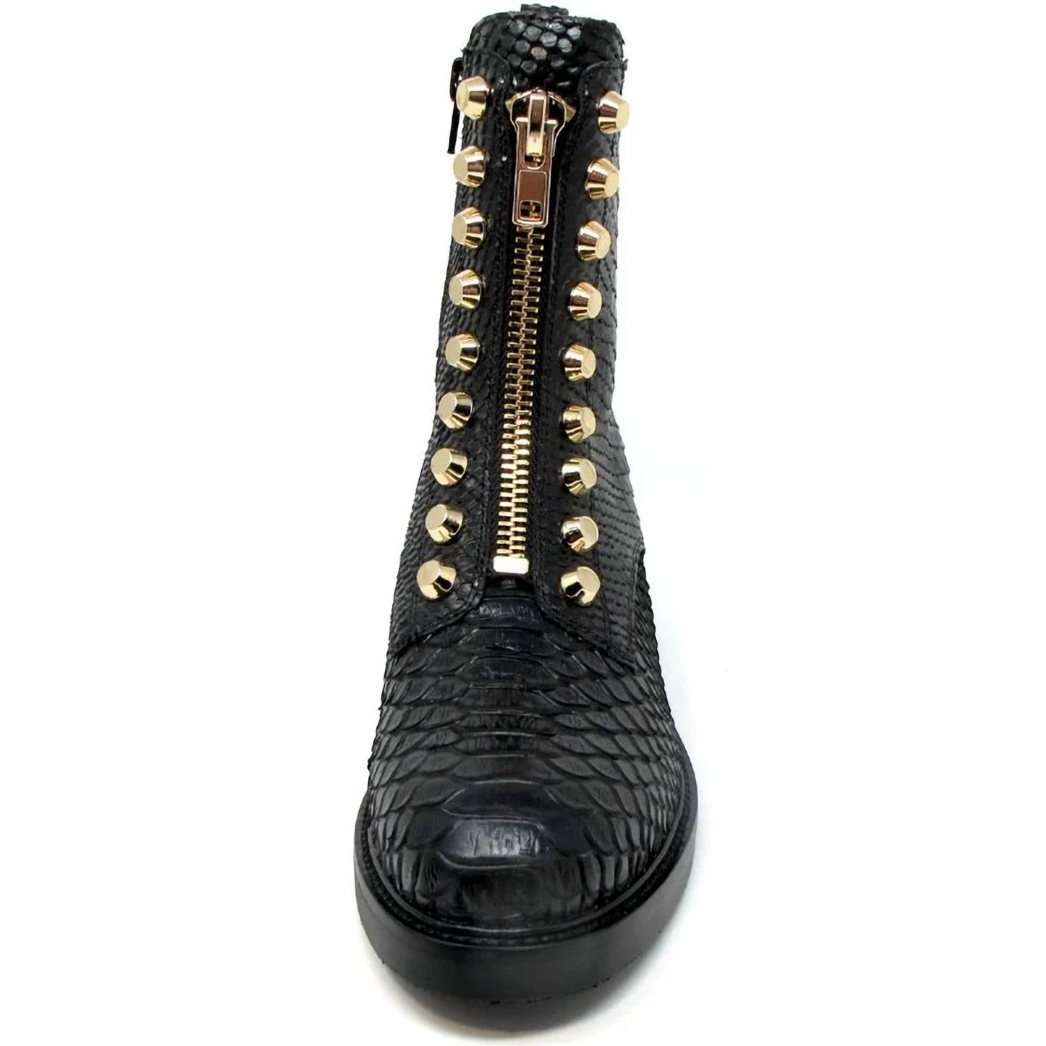Jeffrey Campbell - Women's Tonette Zip-front Bootie With Studs
