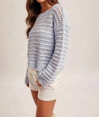 Hem & Thread - Remi Boat Neck Crochet Top
