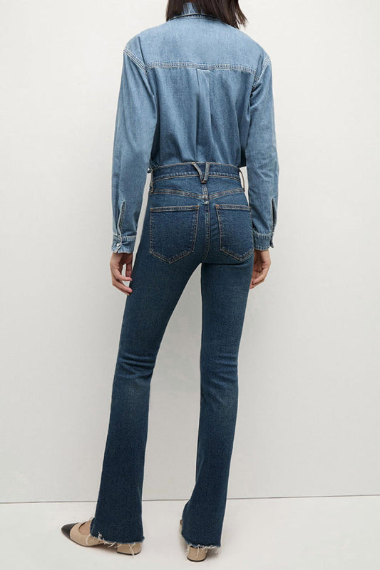 Veronica Beard - Cameron Mid Rise Bootcut Jean
