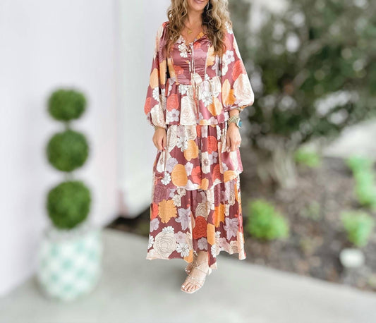 Listicle - Floral Corset Style Dress