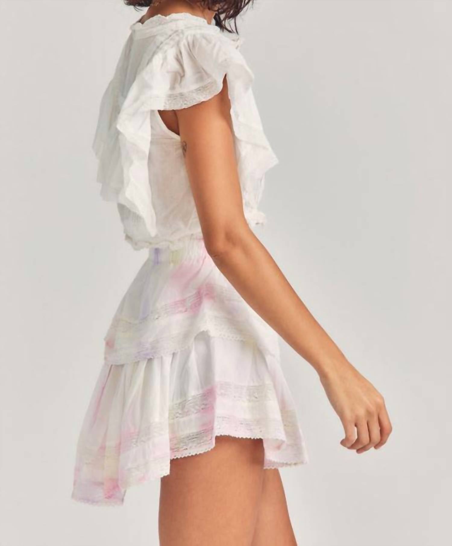 Loveshackfancy - Ruffle Mini Skirt