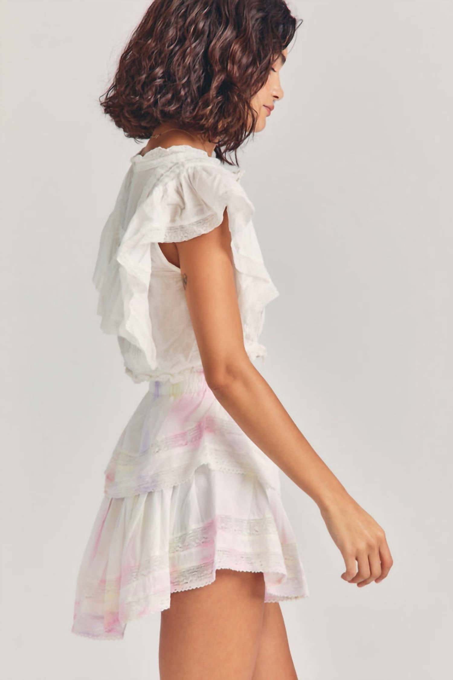 Loveshackfancy - Ruffle Mini Skirt