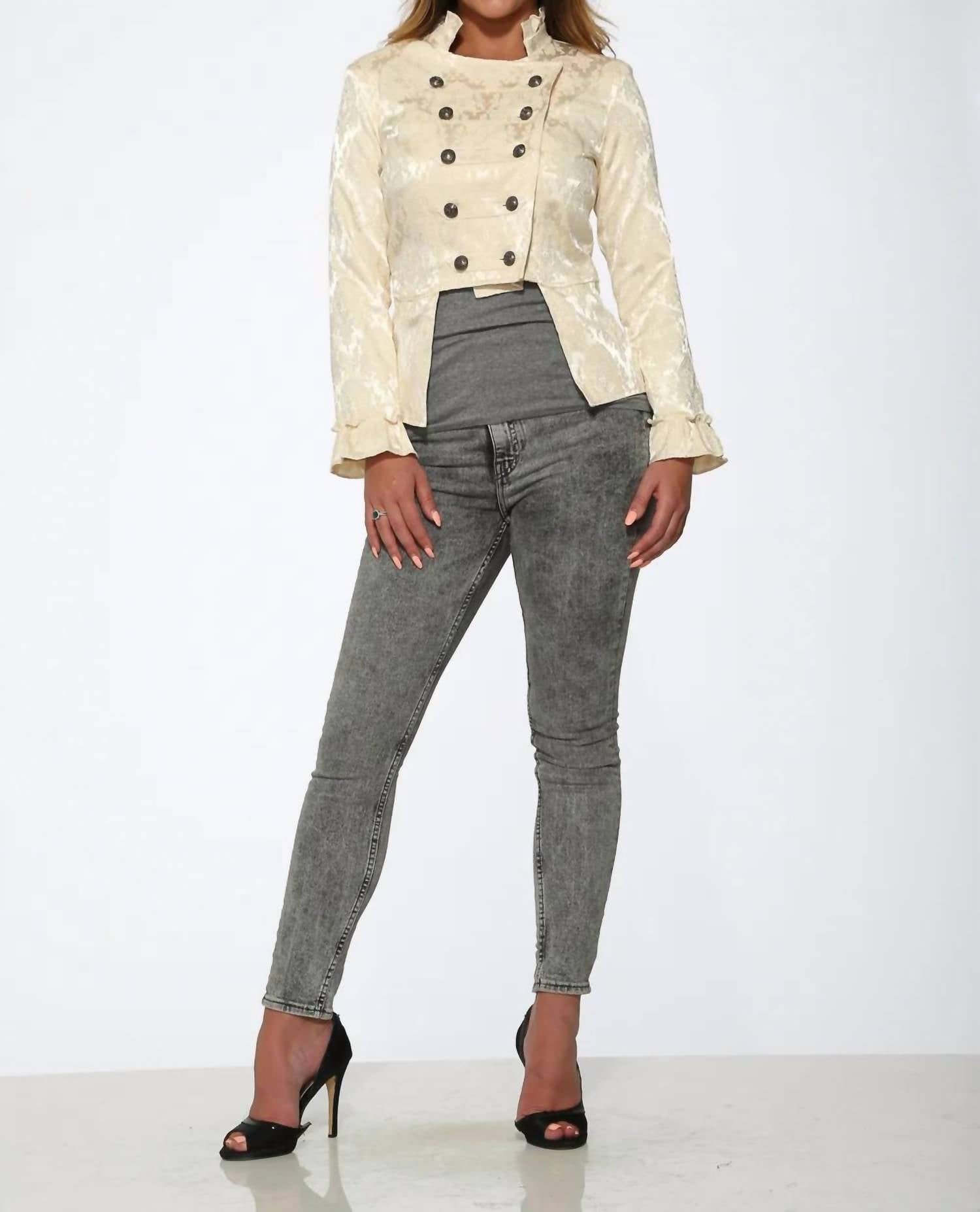 Orchid Bloom - Brocade Jacket
