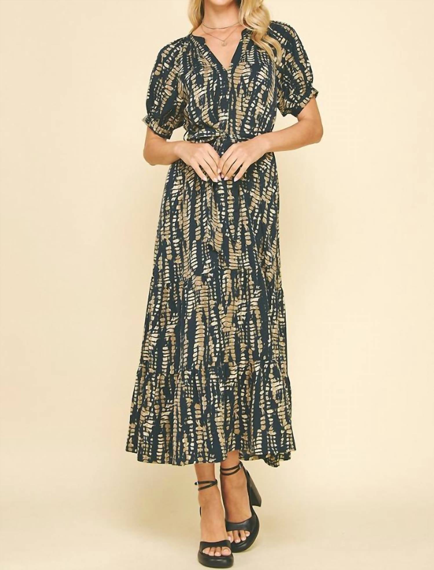 Pinch - Daphne Printed Midi Dress