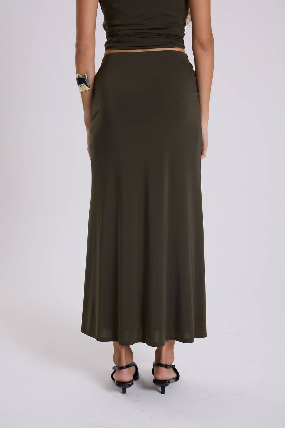 Maria Cher Woodland Lina Midi Skirt in green - women's skirt - view 4
