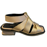 All Black - Women's Zippy Lady Sandals