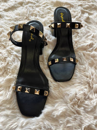 Qupid - Women's Studded High Heels