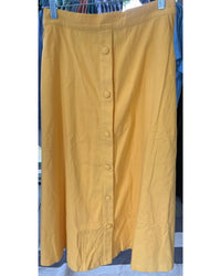 Skies Are Blue - Women's Button Down Maxi Skirt