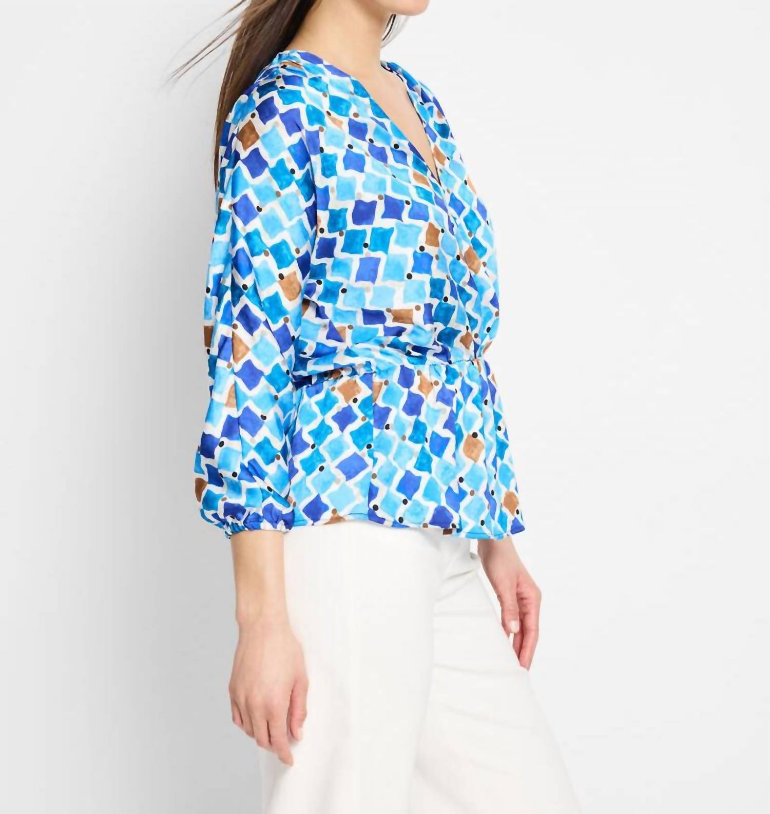 Nic + Zoe - Mosaic Sofia Top