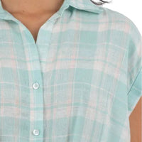Kut From The Kloth - Gaia Plaid Blouson Shirt