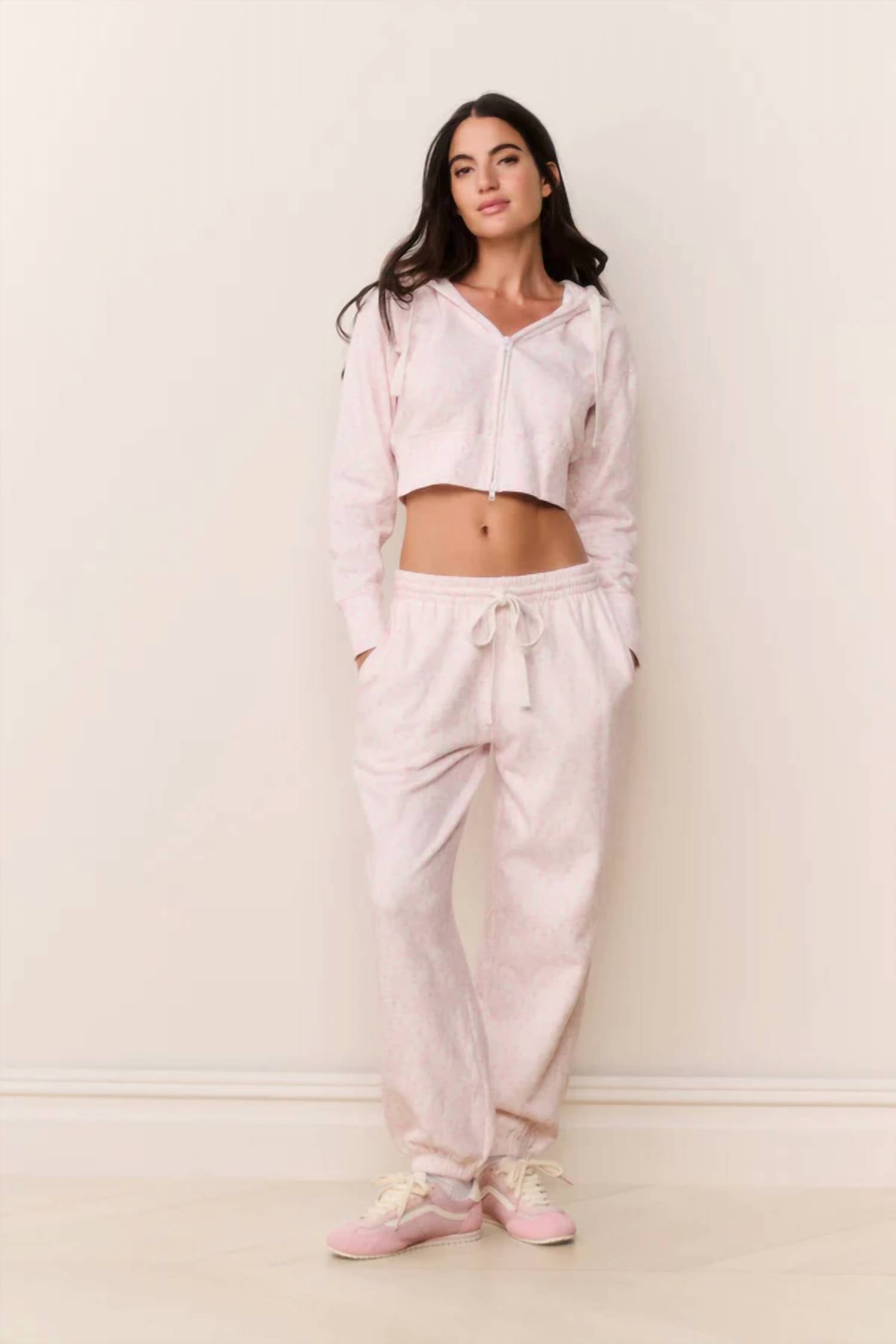 Loveshackfancy - Lillia Bow Print Sweatpant