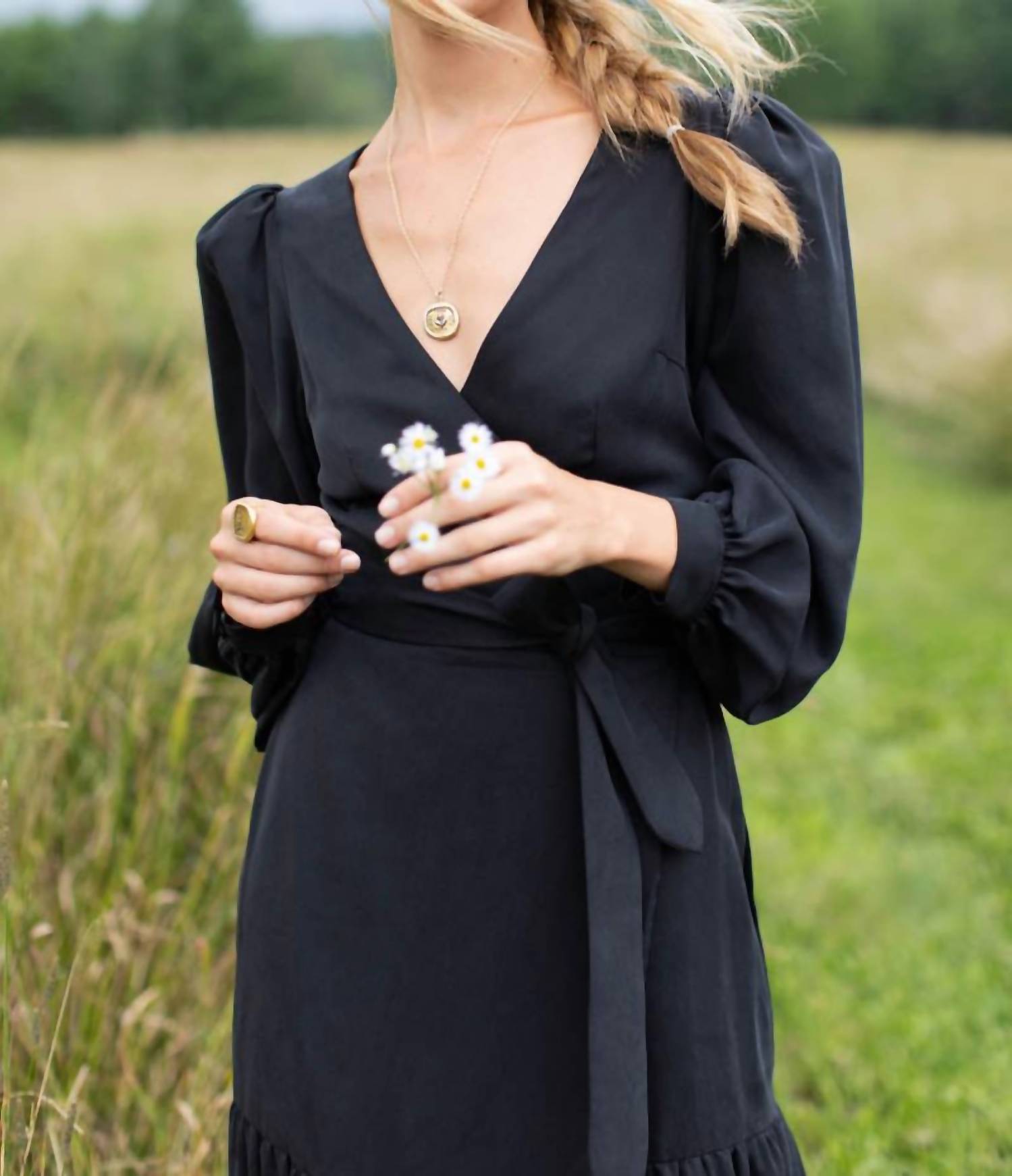 Emerson Fry - Tencel Wrap Dress