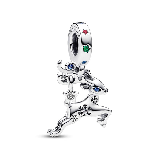 Pandora - Magical Christmas Reindeer Dangle Charm