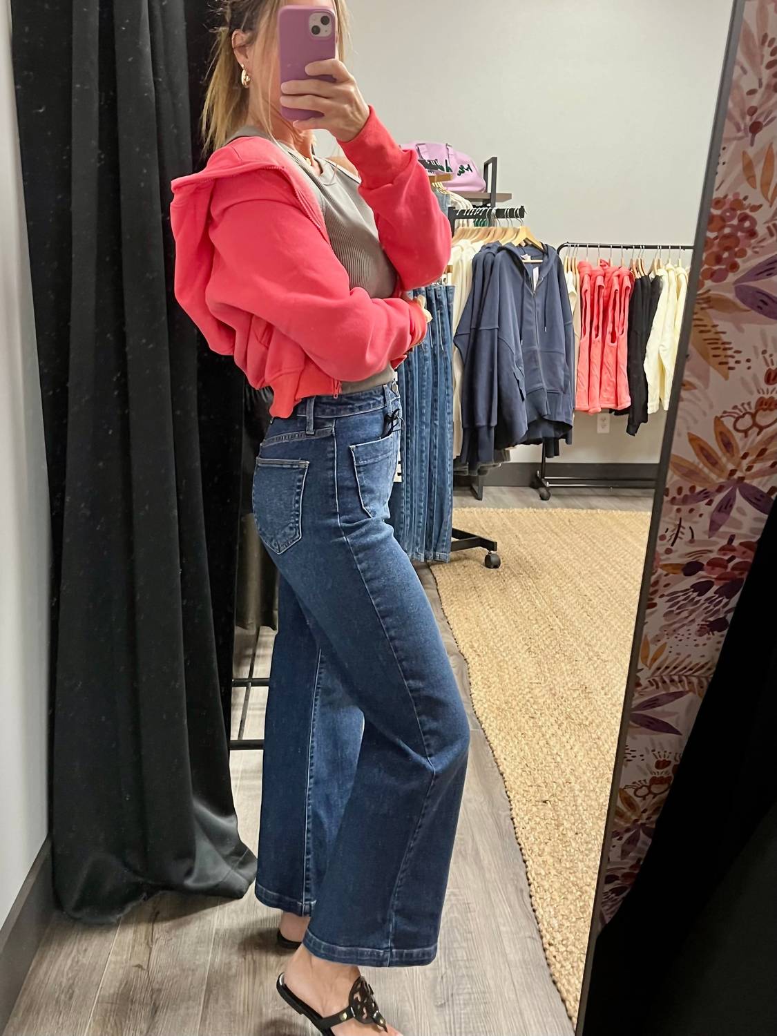 Just Black Denim - Sailor Pocket Wide Leg Jeans