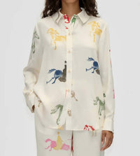 Stine Goya - Horses Long Sleeve Shirt