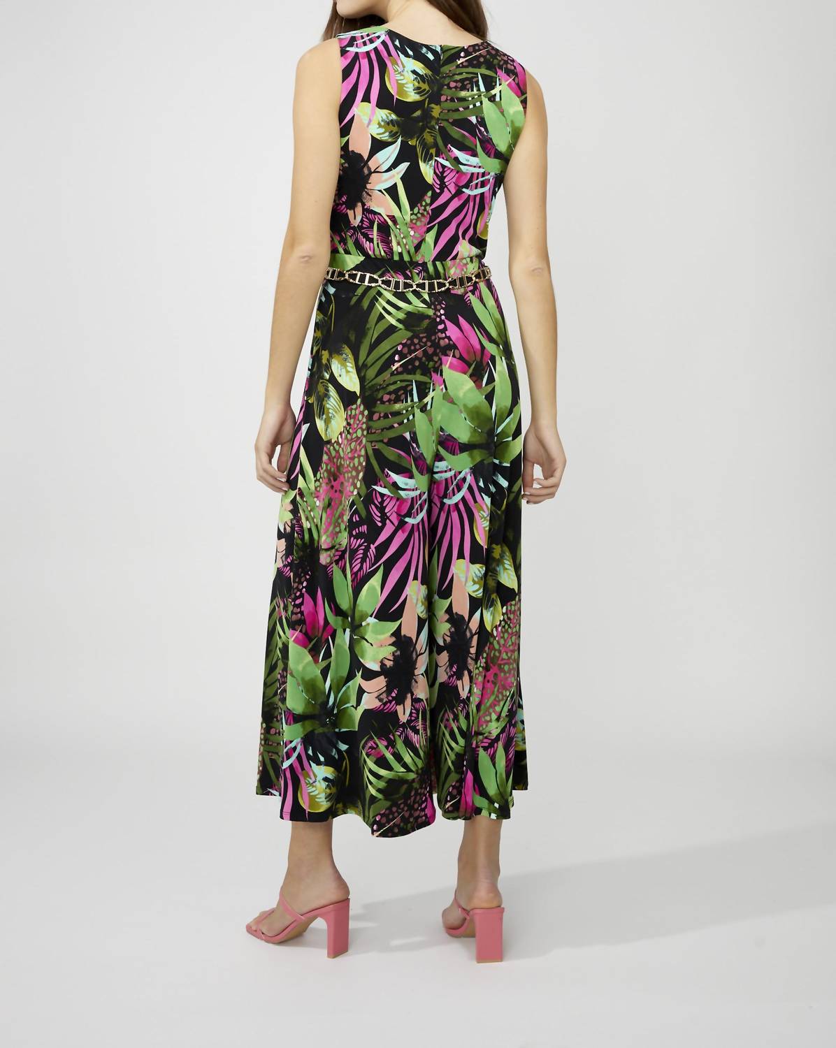 Frank Lyman - Floral Sleeveless Jumpsuit