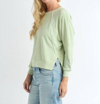 Red Haute - Women's Crew Neck Top