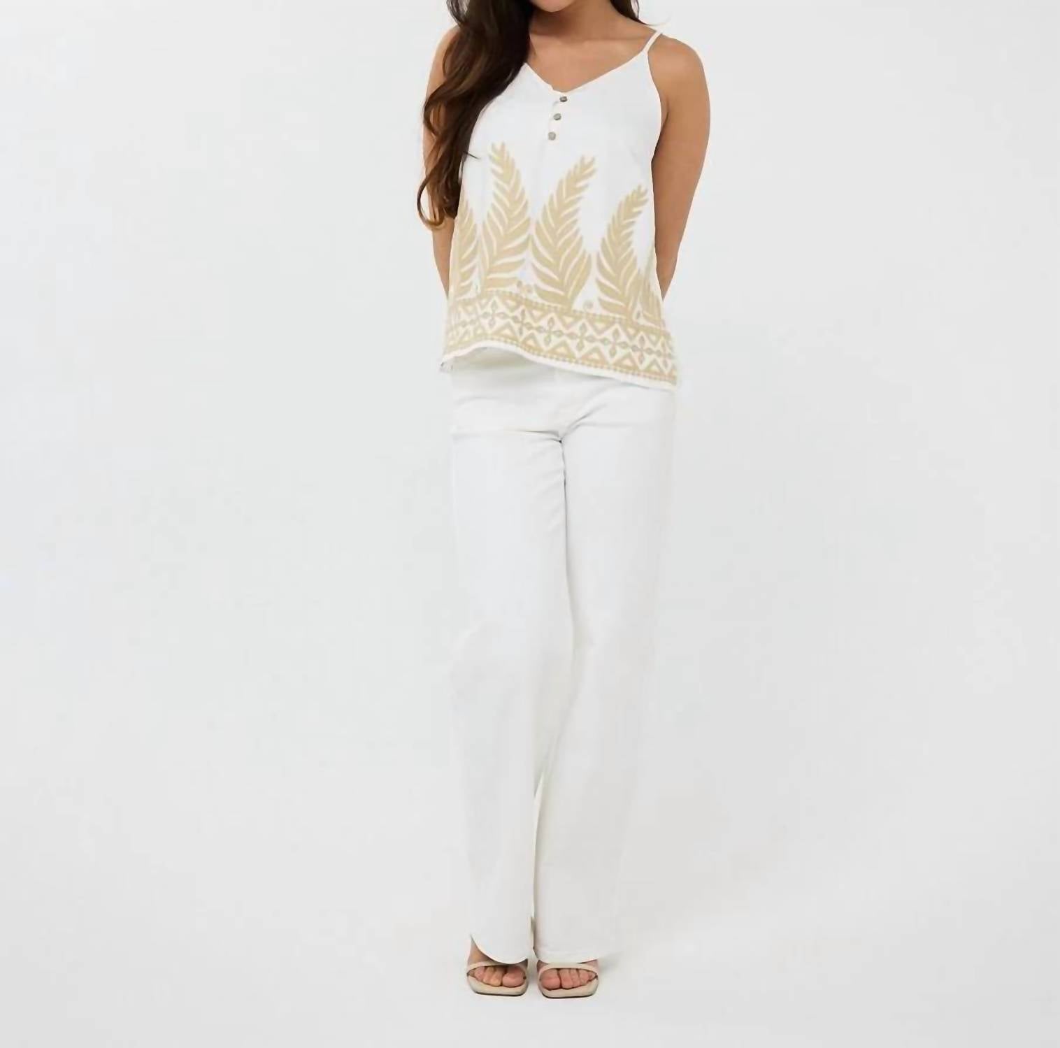 Esqualo - Clady Embroidery Camisole