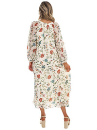 Entro - Handpicked Floral Midi Dress