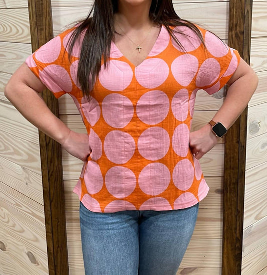 Michelle Mcdowell - Dot Party Harper Top