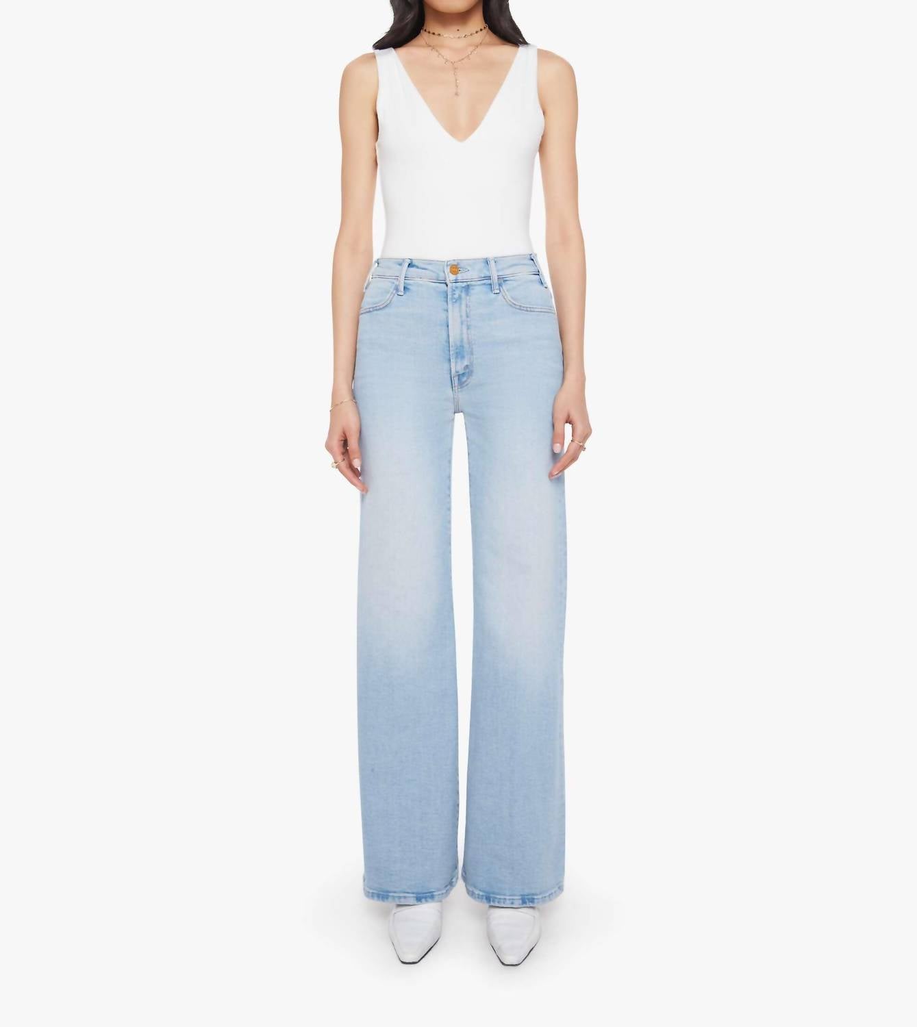 Mother - The Hustler Roller Sneak Jeans