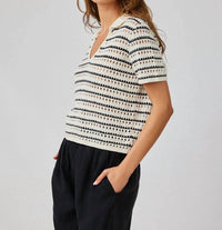 Bella Dahl - Collared Popover Sweater