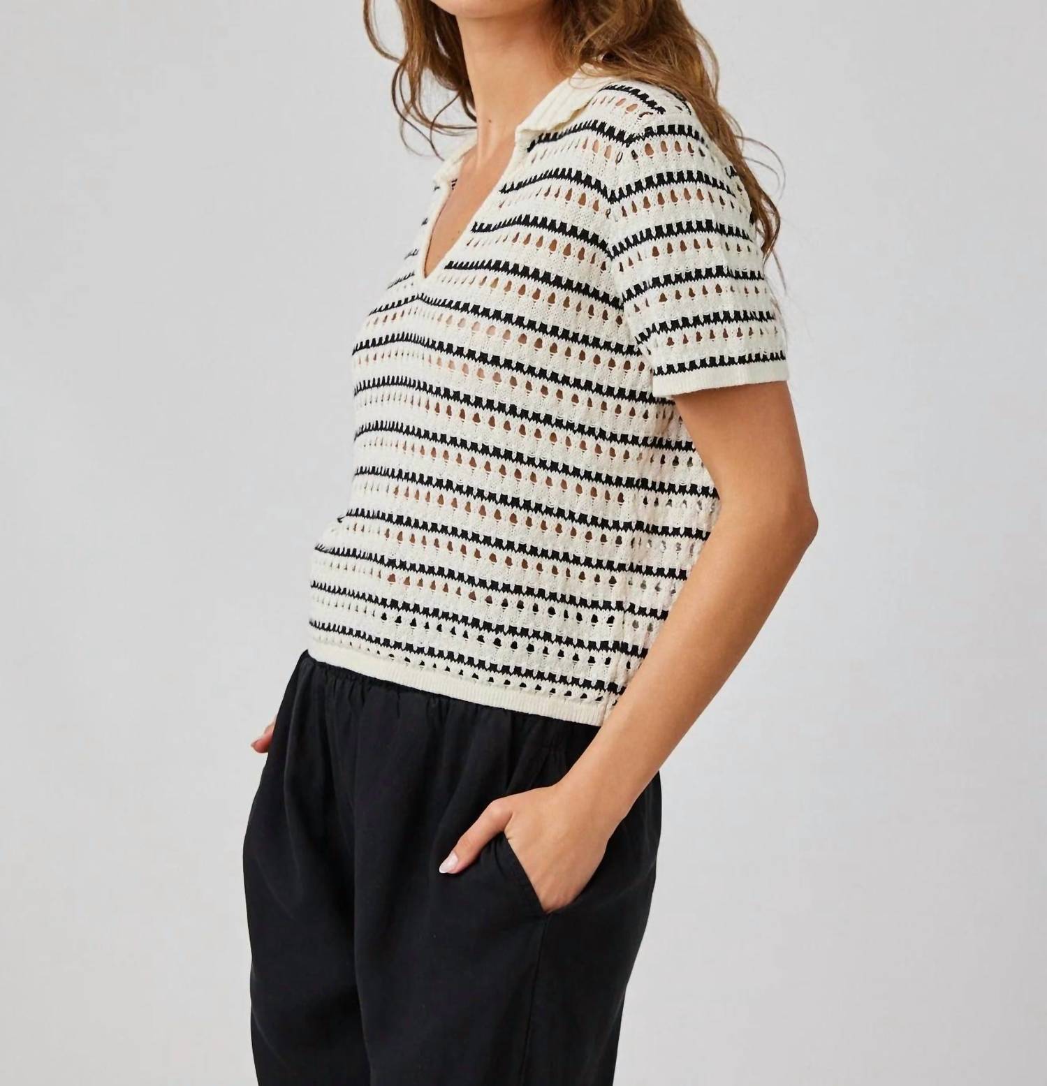 Bella Dahl - Collared Popover Sweater