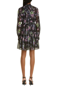 Cinq A Sept - Bloom Revina Floral Print Long Sleeve Dress