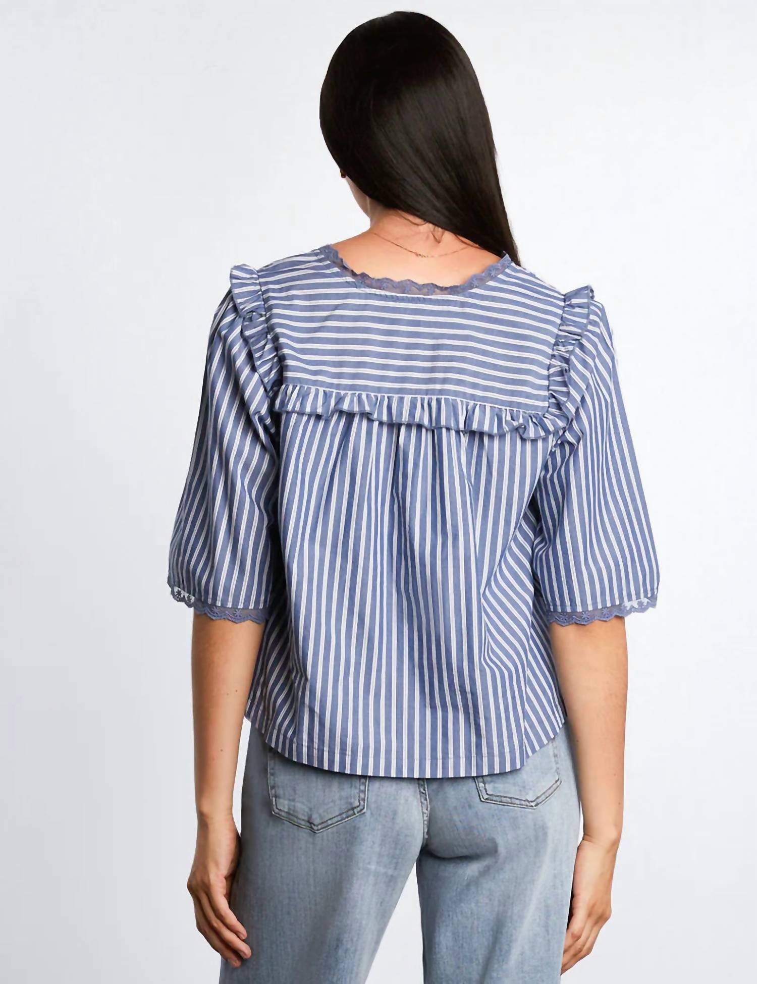 Billy T - Juliet Stripe Button Front Shirt