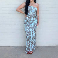 Pretty Garbage - The Cocoa Sky Strapless Maxi Dress