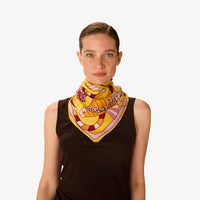 Inoui Editions - Women's Carre 65 Cerfs Scarf