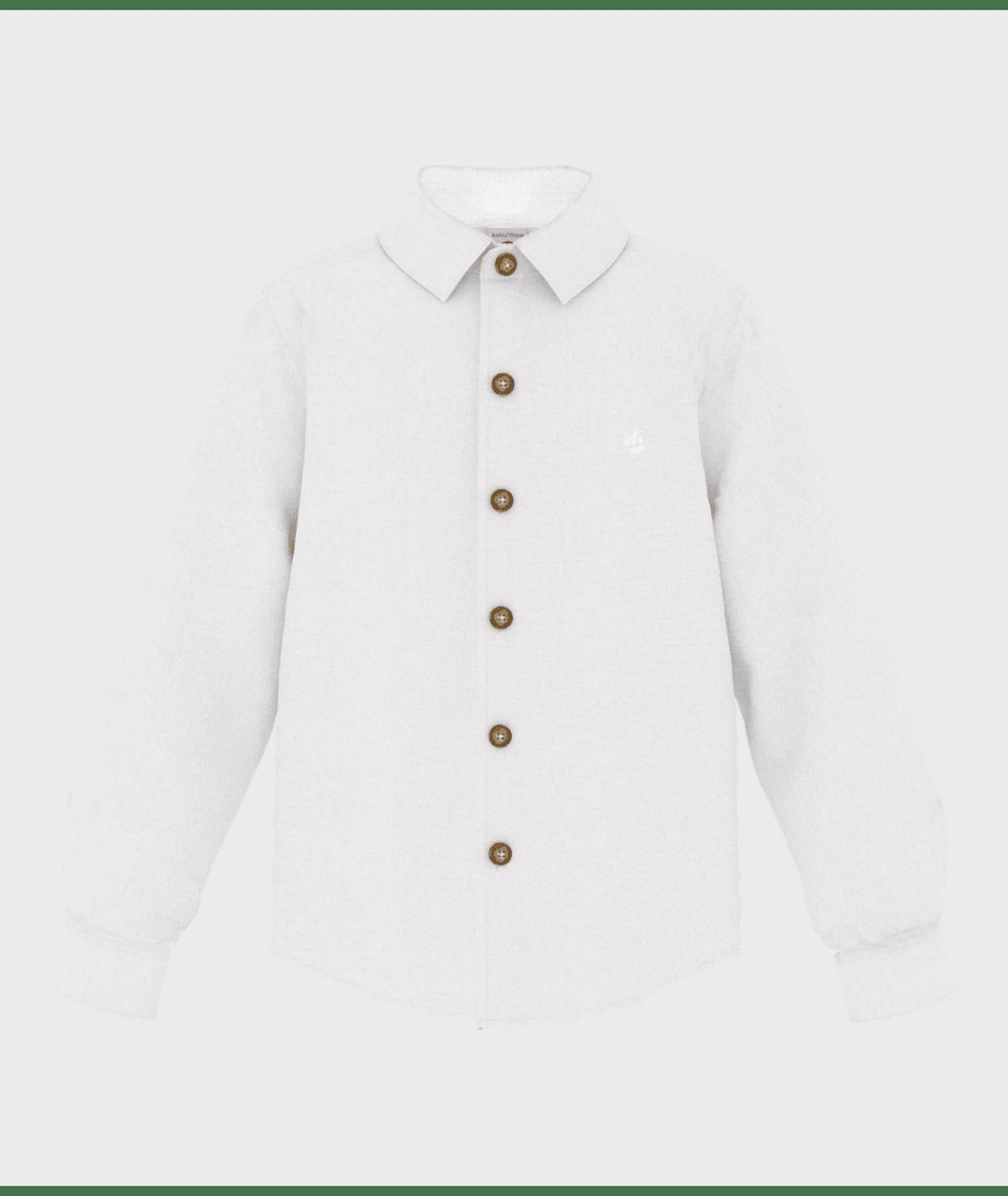 Petit Bateau - Boys Long Sleeve Shirt