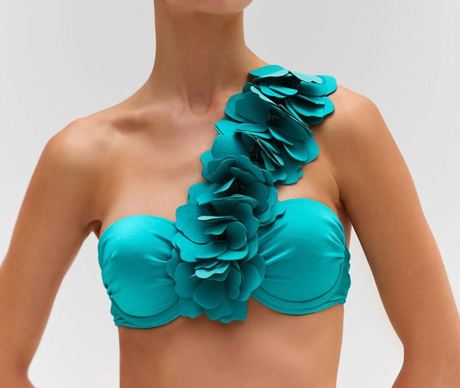 Patbo - Flower Applique Bikini Top