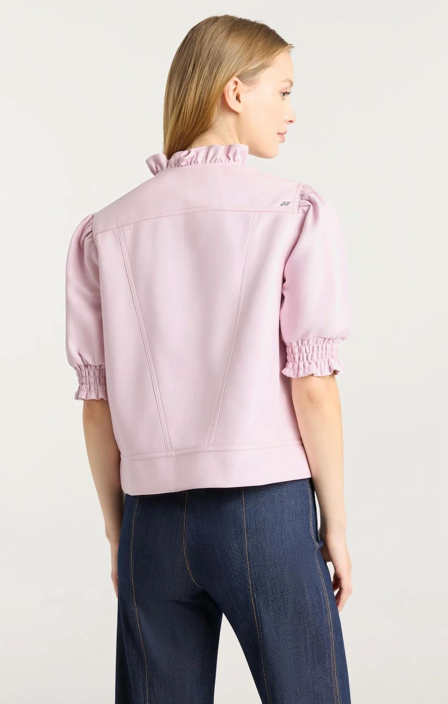 Cinq A Sept - Vegan Leather Anabella Jacket