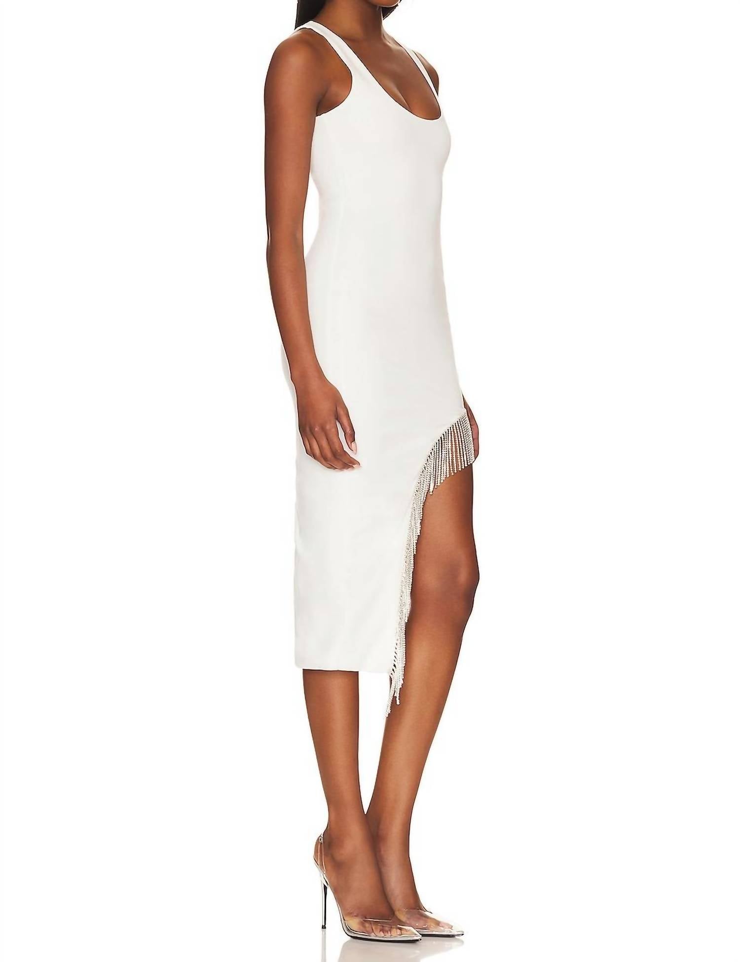 Nbd - Adora Exposed Leg Midi Dress