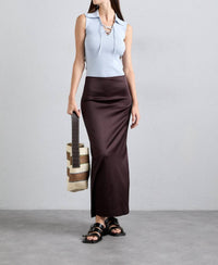 Vanessabruno - Floriane Satiny Skirt