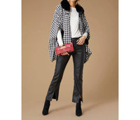 Coco + Carmen - OMG Zoey Zip Bootcut Faux Leather Pant With Front Slit