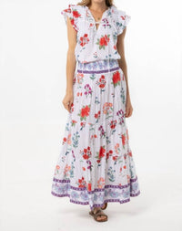 Bindu - Nour Cotton Midi Skirt