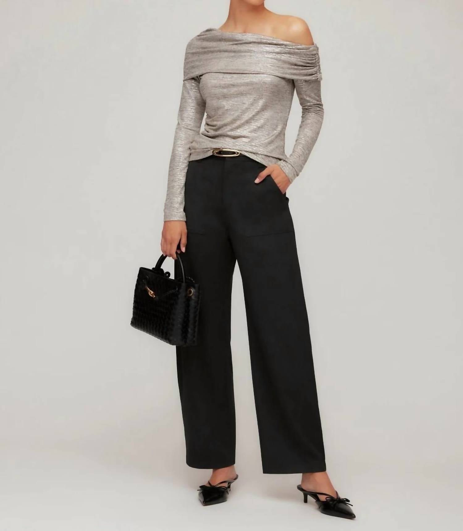 Fifteen Twenty - Asymmetric One-shoulder Top