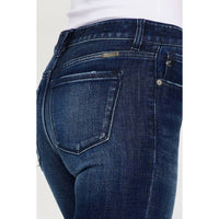 Kancan - Skinny Leg Cuffed Jeans