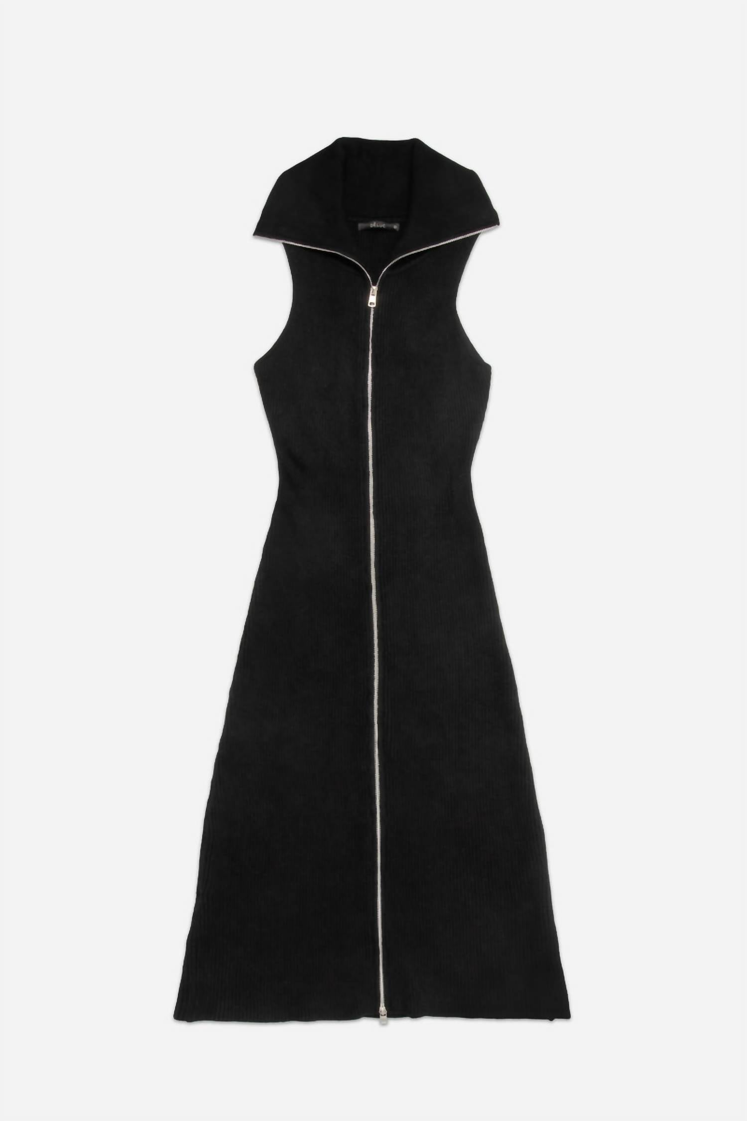 Deluc - Paul Zip Up Knit Maxi Dress