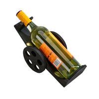 Creative Gifts International - Wood Wine Bottle Cart